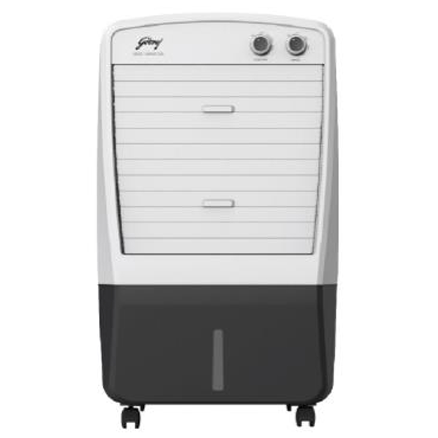 Godrej 37 Liter Personal Air Cooler (CLEDGE MCP 57BXP RAFN4 DKGR) model CLEDGE MCP 57BXP RAFN4 DKGR front view - GharOne Nepal
